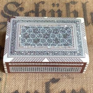 Inlay Mother of Pearl Box Egyptian